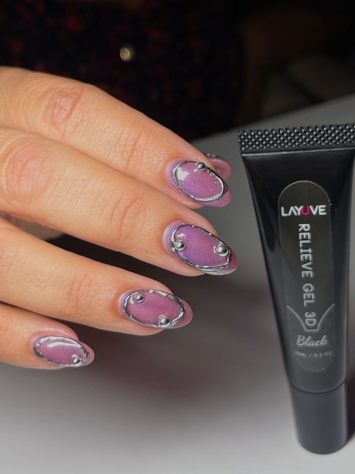 Relieve Gel Black 3D