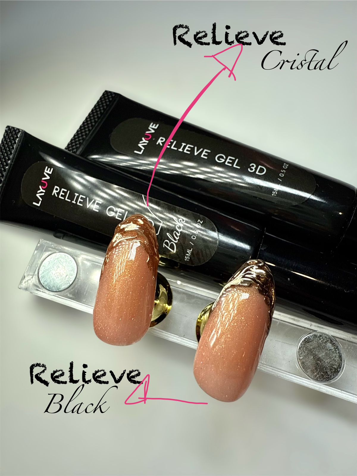 Relieve Gel Black 3D