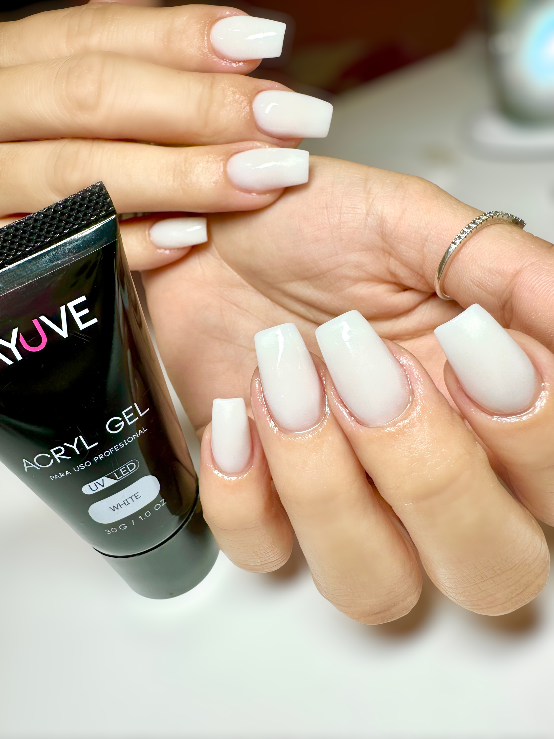 Acryl Gel Blanco